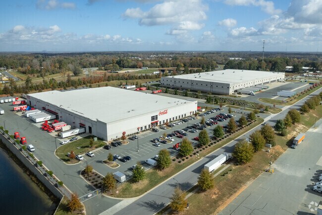 Wayfair and Coca-Cola are some of the biggest employers in the Youngs Mill neighborhood.