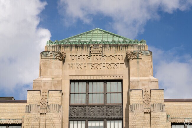 Frederick Olmsted #156 in Buffalo is in the former building of Kensington High School.