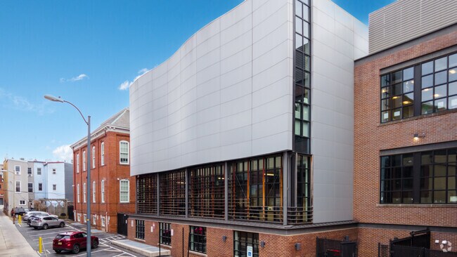 A new addition has been added to the back of the Meridian Public Charter School in U Street.