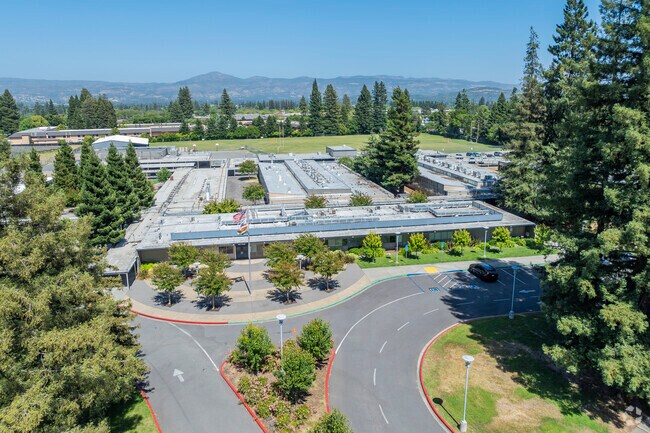 Redwood Middle School is located in Napa, California.