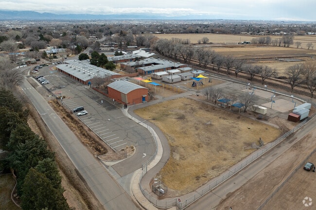 Alvarado Elementary School sits near the historic Los Ranchos in Albuquerque.