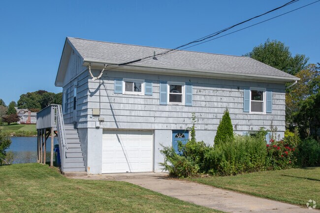 A waterfront raised ranch is ready for renovation in the Ridgewood neighborhood of Waterford.
