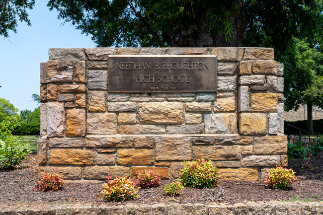 Cameron Village's Broughton Magnet High School is the most historic high school in Wake County.