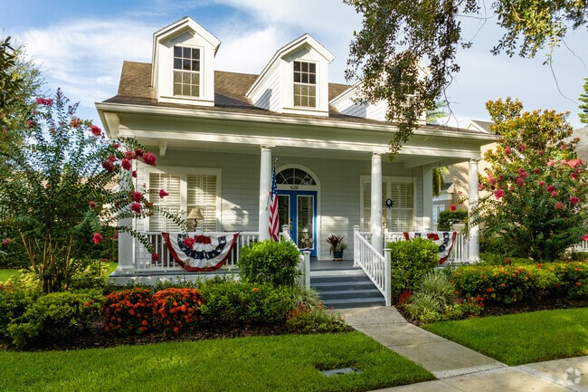 Cape Cod is another home style found throughout Celebration.