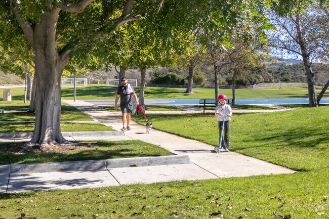 Foothill Ranch Community Park is one of the locals favorites as it has  lots of shady trees.