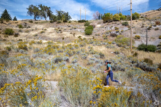Enjoy jogging in nature at Bonneville Shoreline Trail near Wilson.