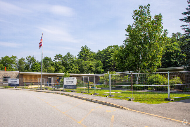 The Barnstead Elementary School is undergoing construction in Barnstead, NH.