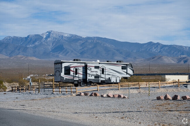 Pahrump is a big draw for RV travelers wanting mountain views.
