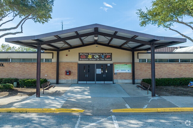 Motley Elementary School in the Casa View neighborhood of Mesquite, Texas.