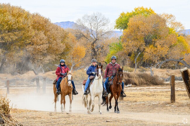 Residents can enjoy horseback trails at Mojave Narrows Regional Park, near Old Trail Rancho.