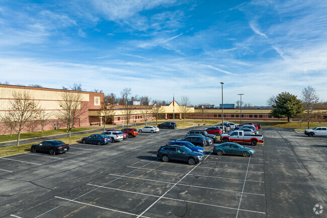 The parking at California Area Elementary School keeps you close to the building.