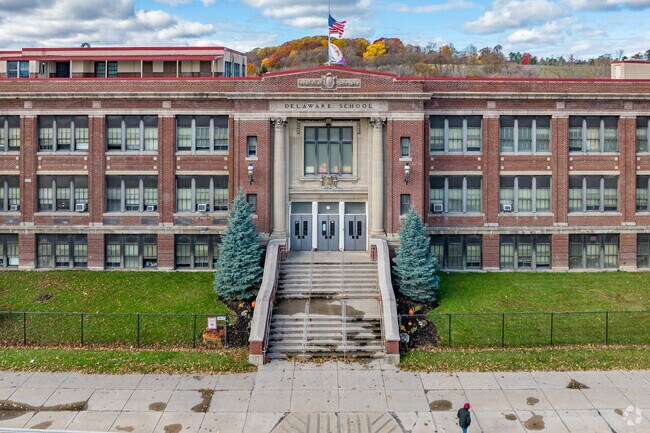 Delaware Primary School in Near Westside welcomes young learners to a vibrant community.