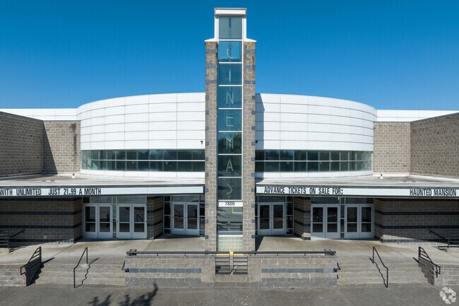 Regal Cinema at Vancouver Plaza is minutes from Oakbrook along NE Fourth Plain Boulevard.
