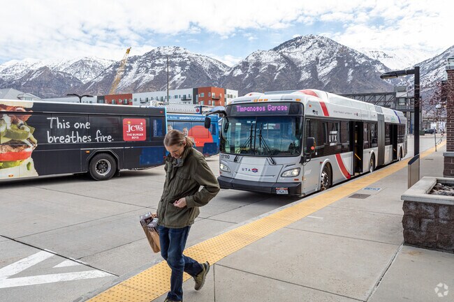 The Provo UTA Station serves the Northridge neighborhood and surrounding areas.