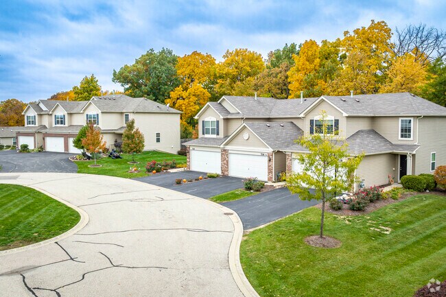 Townhomes can be found in Northwest Fox Lake.
