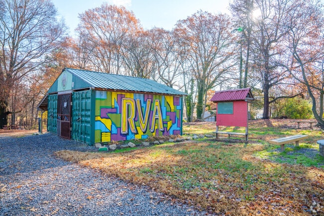 Bike station at Bellemeade Park offers rentals and repair lessons.