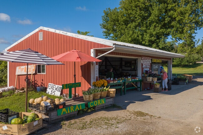 The Versluis Farm Stand found along Michigan Ave coming into Walker.