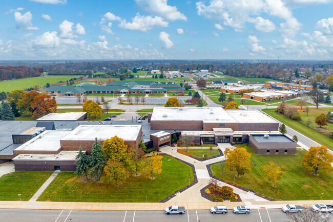 Armada High School entrance.