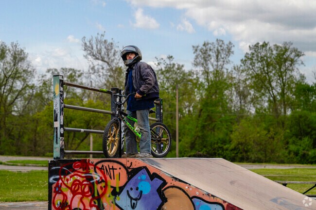 South Side kids head to the Flint Skate Park for some fun.