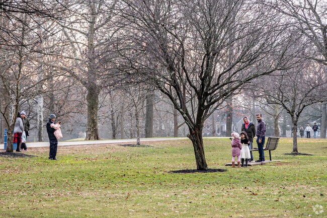 Merrill Park in Colonia offers scenic trails, sports facilities, and a playground for all to enjoy.