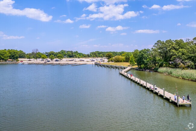 Arnold has great places to launch your boat such as Sandy Point State Park.