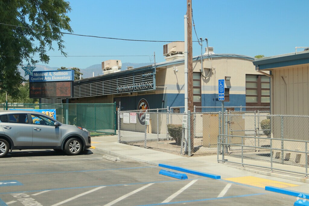 Manuel A. Salinas Creative Arts Elementary School in the Delman neighborhood.