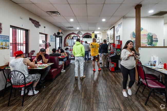 Grab a bite to eat at El Rancho, not too far from Falcon Falls.