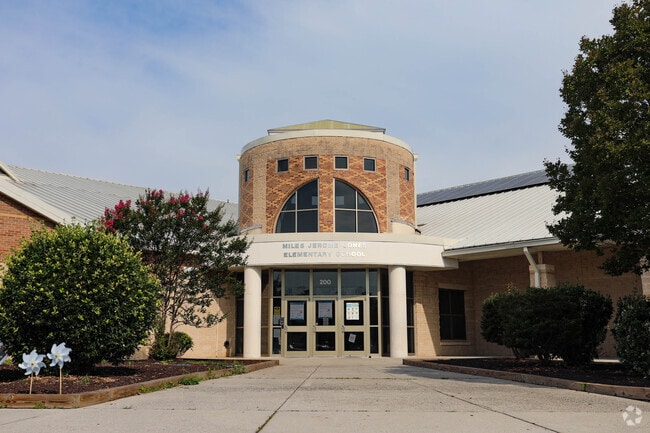 Miles J. Jones Elementary School is named after Dr. Miles J. Jones, a prominent educator.
