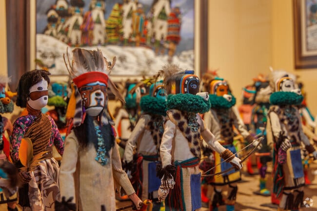 Kachina dolls around Gallup represent surrounding pueblos and hold different meanings.