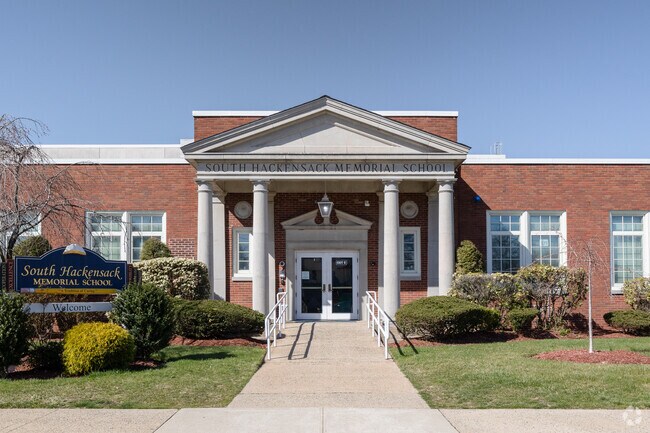 Memorial School in South Hackensack serves pre-K to eighth grade with STEAM programs.