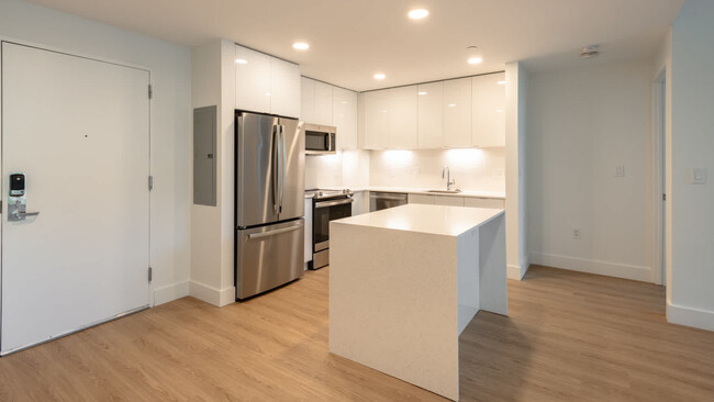 Kitchen with Stainless Steel Appliances