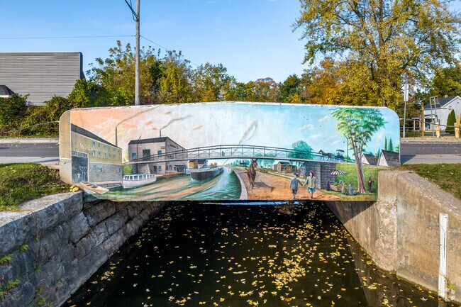 The history of the Old Erie Canal runs deep in Canastota, NY.