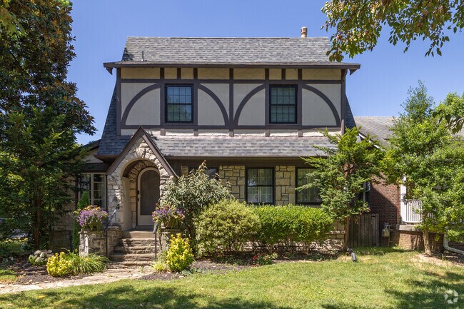 This is an example of a Tudor style home in the St. Matthews neighborhood.