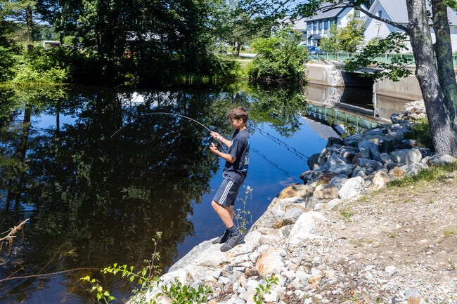 New Durham is dotted with countless fishing holes, making it easy to find a suitable spot to fish.