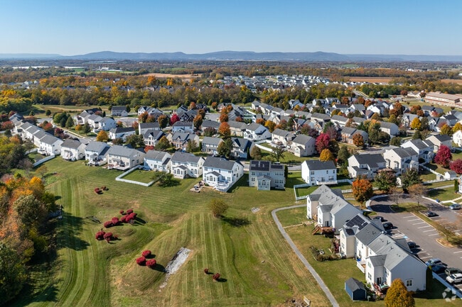 Enjoy beautiful mountain views with your morning coffee in Hager's Crossing.