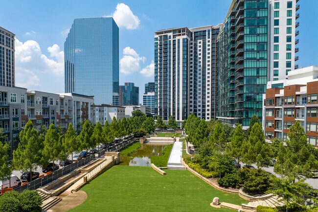 Marie Sims Park, in Ridgedale Park, offers a refreshing retreat away from city buildings.