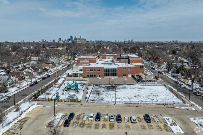 Bancroft Elementary School is located in south Minneapolis.