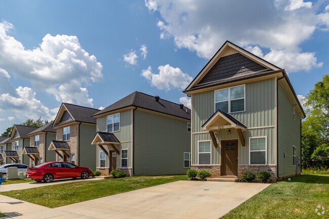 New Traditional homes are being built around the Governors Square area in Clarksville.