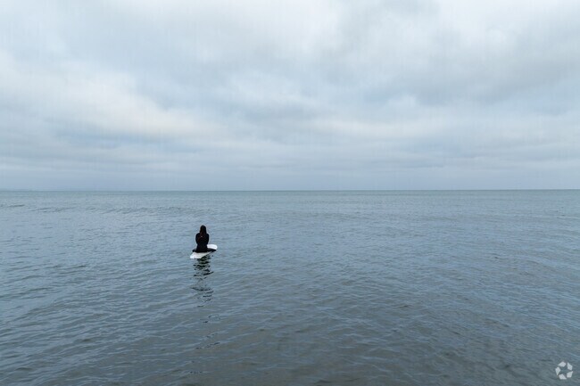 Bolinas Beach is a great place to spend the day waiting on waves.