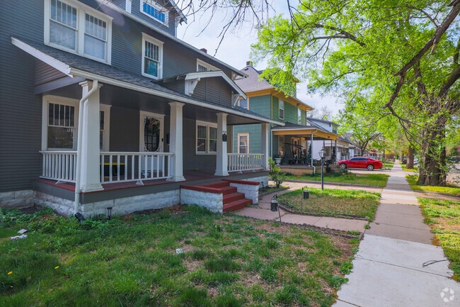 Midtown has rows of bungalow-style craftsman homes.