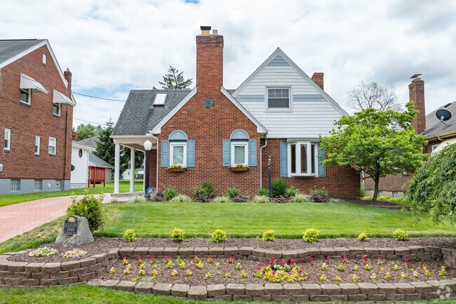 Many residents in Bond Hill take pride in maintaining their lawns.