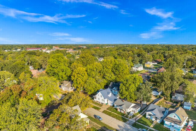 Near West offers a serene suburban lifestyle with historic homes, parks, and a tight community.