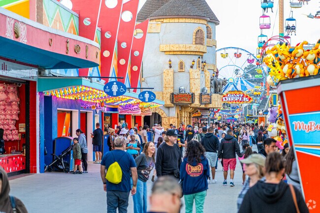 Santa Cruz's boardwalk offers a plethora of entertainment.