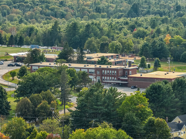Earl C. McGraw School has athletic fields and playgrounds for kids.