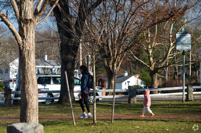Historic Grafton makes a safe park to bring family for a stroll through town.