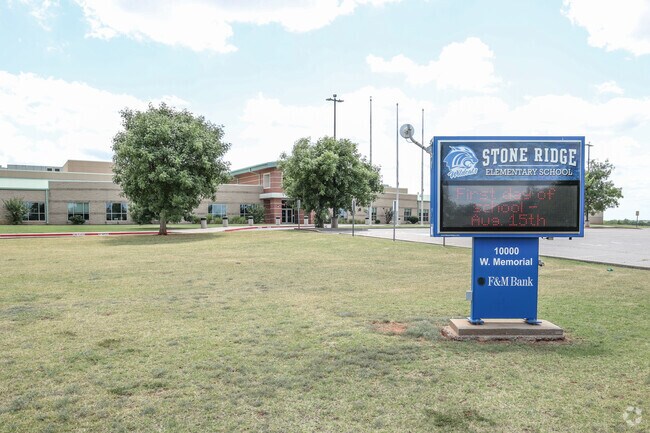 Stone Ridge Elementary is home of the Wildcats.