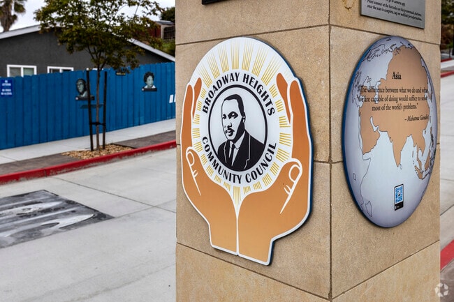 Broadway Heights Community Counsil Martin Luther King Jr Way in Broadway Heights Neighborhood.