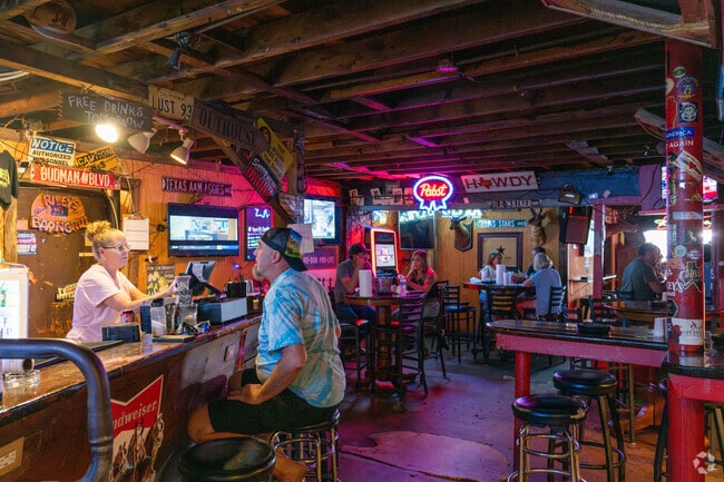 Riley's Bar & Grill features a lively atmosphere perfect for a night out in Midland.