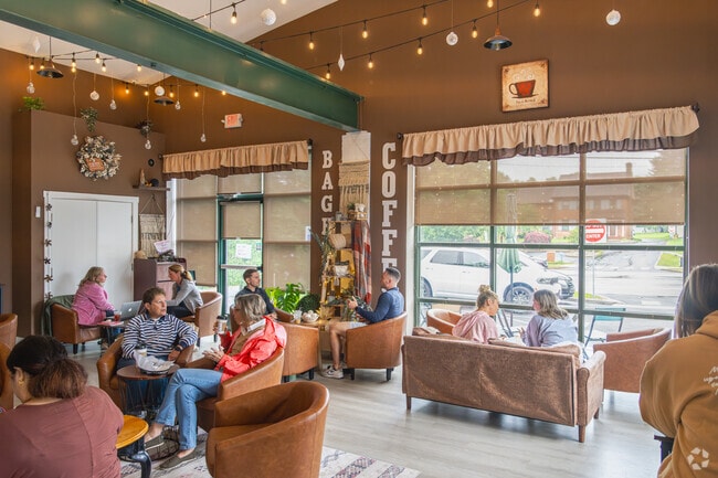 Sip on your favorite morning brews at Corner Grounds Cafe just minutes from Townsend.