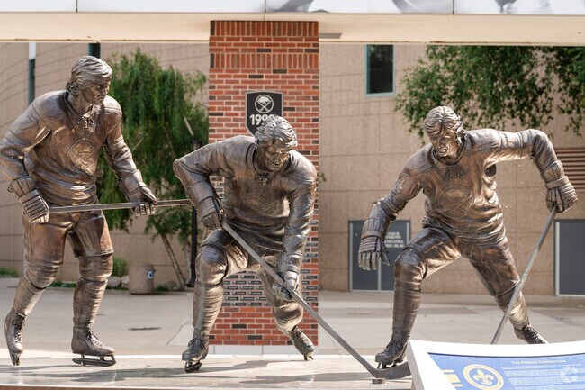 Sabres games are within walking distance from most residences of Buffalo's Waterfront.